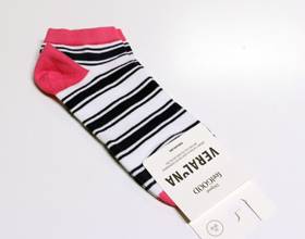 Calcetines Stripe Fucsia