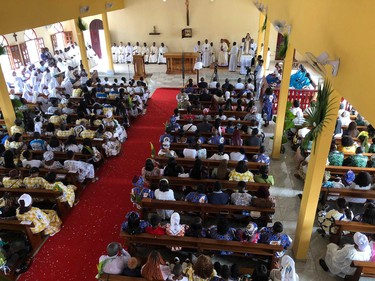 Parroquia Beatriz Da Silva Malabo inauguración