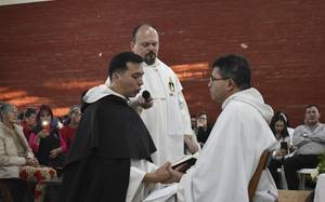 Fray Hernán Benítez Corbalán realiza su profesión solemne en la Orden de Predicadores
